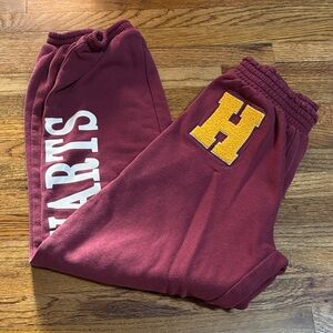 H&M x Harry Potter Hogwarts jogging pants girls burgundy